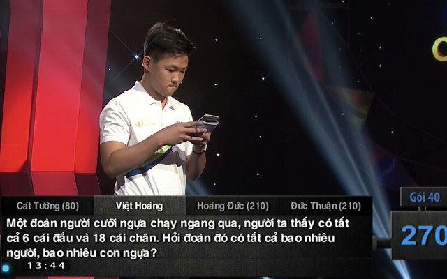 Câu đố Olympia gây bão mạng: Chia theo cách quen thuộc là sai ngay