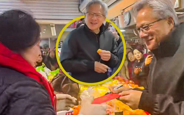 Bắt gặp "Bố già AI" đi chợ cóc, bốc ăn trái cây chưa rửa: Cả khu chợ ngơ ngác không biết "Thần tài" đang đứng ngay cạnh!