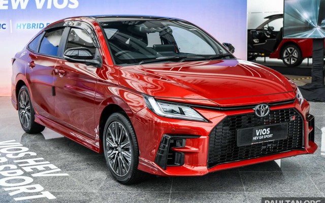 Toyota Vios hybrid tăng hiện diện trong ĐNÁ: Giá quy đổi từ 683 triệu đồng, có bản thể thao, về Việt Nam dễ ‘hot’