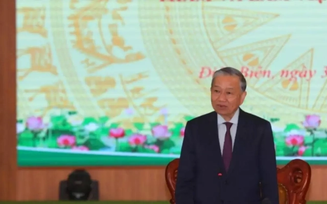 Tổng Bí thư Tô Lâm chỉ rõ các nhiệm vụ trọng tâm của tỉnh Điện Biên