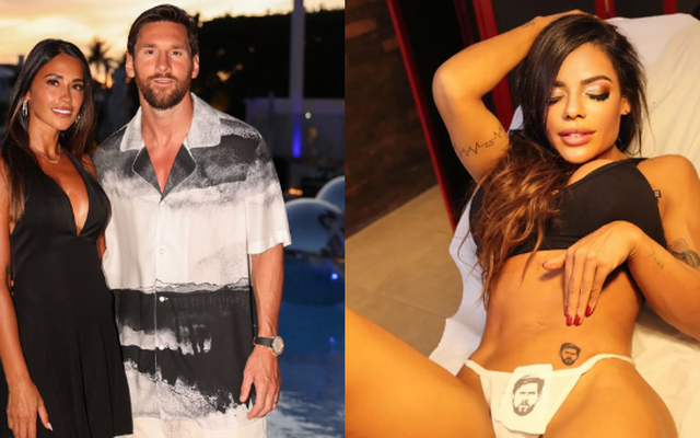 Không biết xấu hổ: Người mẫu liên tục gửi ảnh nhạy cảm cho Messi, còn lên mạng "phốt" bị vợ anh "cấm cửa"