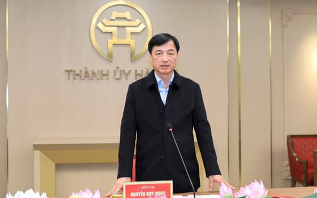 Bí thư Thành ủy Hà Nội Nguyễn Duy Ngọc: Đẩy nhanh tiến độ điều tra, xử lý 5 vụ án, vụ việc lớn