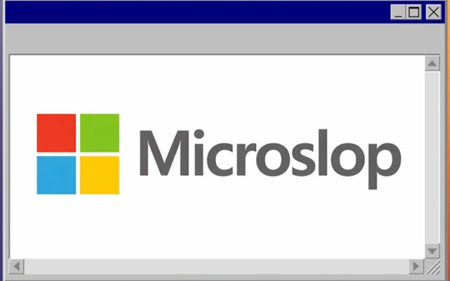 Nhồi nhét các tính năng AI tệ hại cho người dùng, Microsoft bị cộng đồng mạng chế giễu là MicroSlop