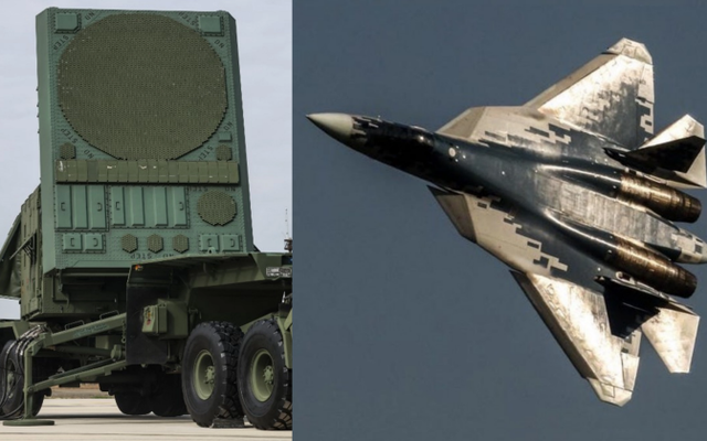 Su-57 lao thẳng vào giữa vòng vây mà "không ai hay biết"