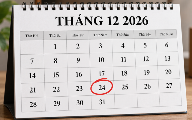 Vì sao 24/12/2026 sẽ là một ngày đặc biệt với hàng triệu người trên thế giới?