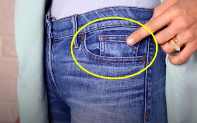 Hơn 90% người dùng không biết công dụng của chiếc túi nhỏ ở quần jeans