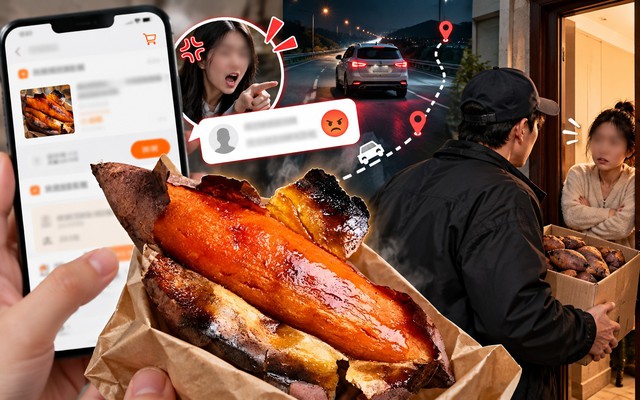Khách mua 60 nghìn tiền khoai, đòi hoàn tiền còn thách "có giỏi thì đến mà lấy", chủ shop lái xe 800 km xuyên đêm tới nhà cho bõ tức