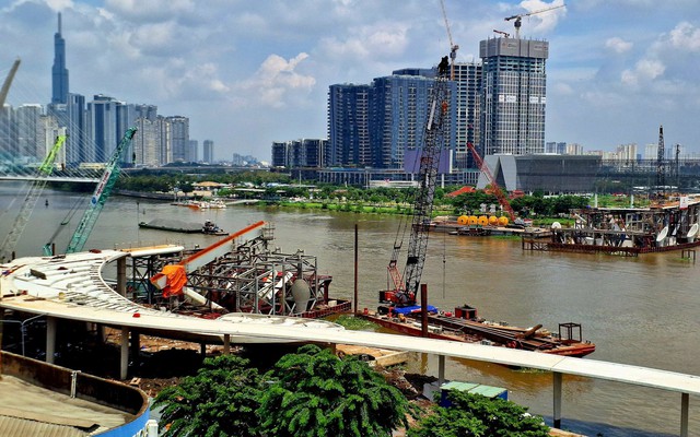 Thông tin mới nhất về kế hoạch đưa cầu đi bộ Sài Gòn nặng nghìn tấn về Thủ Thiêm