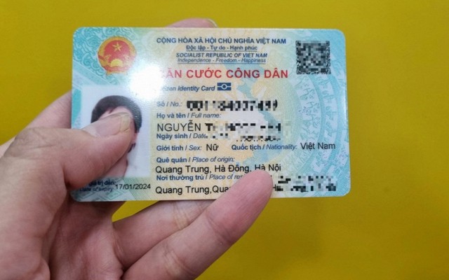 Tin vui: Từ nay đến hết 31/12/2026, người làm lại thẻ Căn cước/ CCCD có quyền lợi đặc biệt