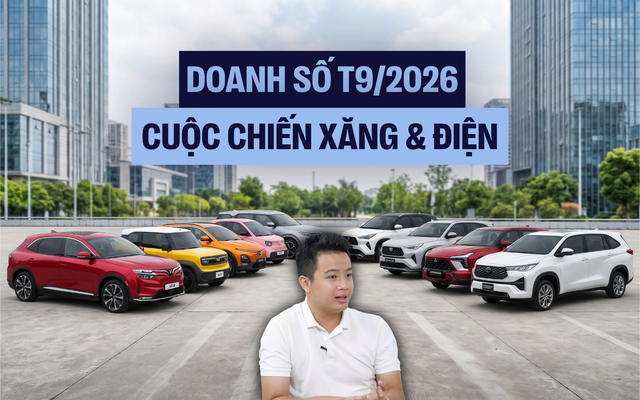 Xe xăng đang đi về đâu khi 6/10 mẫu xe bán chạy nhất tháng 9 gọi tên xe điện?