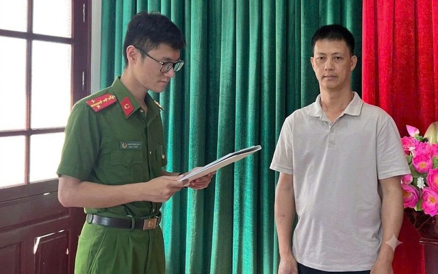 Khởi tố cán bộ cấp nước Nguyễn Duy Sáng SN 1976