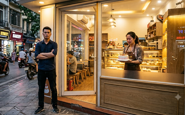 Chuyển tiệm bánh đến 2 lần để trốn chồng cũ, tôi vẫn bị anh ta tìm ra: Lời tuyên bố trước cửa hàng khiến tôi lạnh sống lưng
