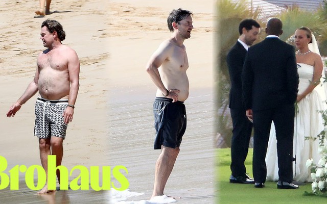 Hai biểu tượng nam tính tuổi 50: Lãng tử DiCaprio đã "xập xệ", Spider-man Tobey Maguire đạt đỉnh cao của sự độ lượng