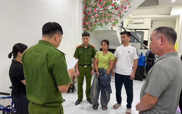 Khởi tố, khám xét nơi ở của vợ chồng Nguyễn Thị Lộc SN 1975