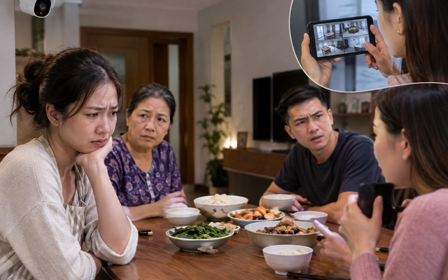 Cho em dâu mật khẩu camera để tiện trông con, không ngờ cuộc sống gia đình tôi bị đảo lộn