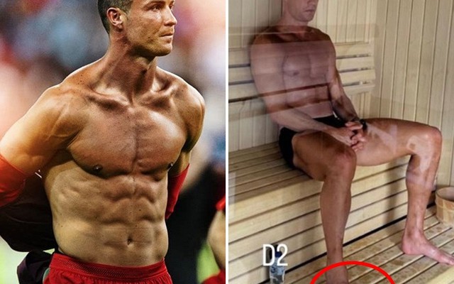 Vì sao Ronaldo sơn móng chân màu đen