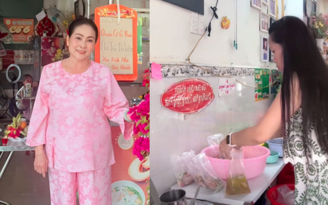 Em gái ruột nghệ sĩ Vũ Linh U70 đi bán bún bò mưu sinh ở TP.HCM