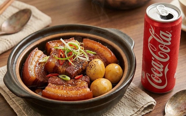 Cách dùng Coca-Cola nấu thịt kho tàu