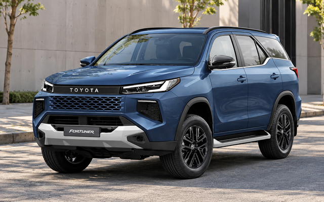 Toyota Fortuner thế hệ mới tiếp tục lộ diện tại Thái Lan: Đầu xe đổi thiết kế, chờ ngày đấu Ford Everest