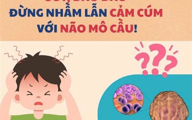 Cúm mùa và não mô cầu đều có thể gây sốt cao đột ngột: Bác sĩ Trương Hữu Khanh chỉ cách phân biệt 2 bệnh