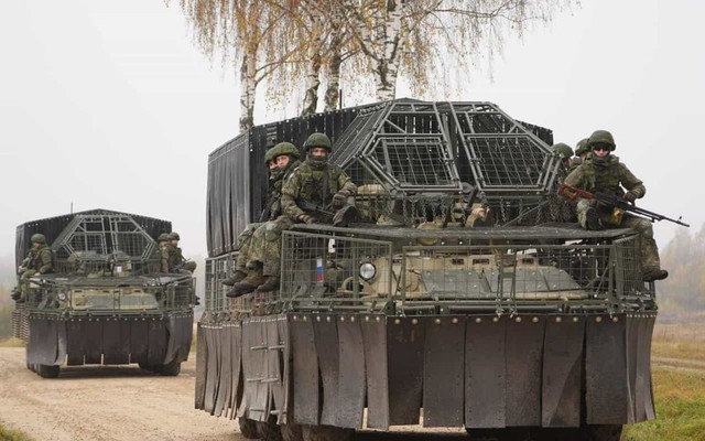 Không thể nhận ra thiết giáp BTR-82 sau gói nâng cấp bảo vệ
