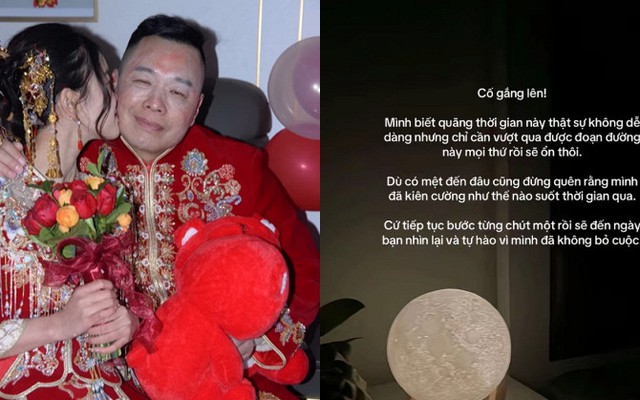 Dòng trạng thái của vợ Tôn Bằng giữa lúc chồng bị bắt