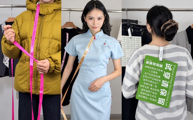 Từ dây 2,4m đến mác siêu to khổng lồ: Trăm phương ngàn kế chống "mặc xong hoàn" của shop online Trung Quốc