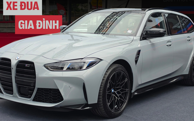 Ngắm BMW M3 Touring giá gần 5,4 tỷ tại Việt Nam, riêng màu sơn đủ mua 1 chiếc SH