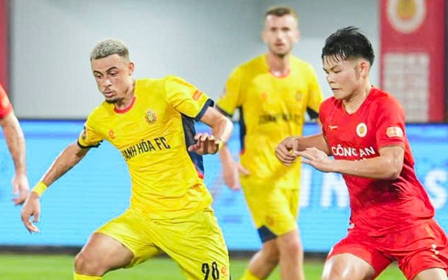 Đình Bắc ghi bàn, Công an Hà Nội hòa Thanh Hóa 1-1