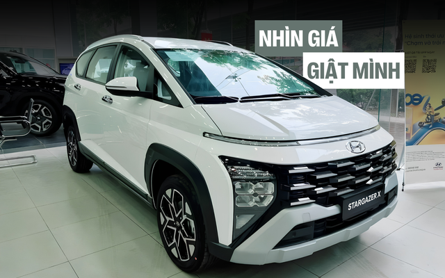 Hyundai Stargazer xả kho VIN 2025: Giảm giá lên đến trăm triệu, bản thấp chưa đến 430 triệu, MPV giá ngang ngửa xe hạng A