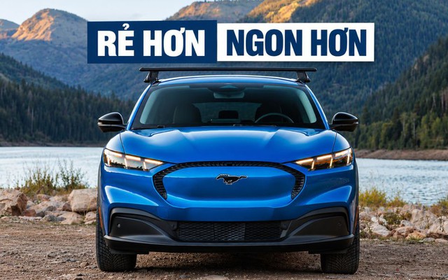 Ford Mustang Mach-E 2027 ra mắt: Giá quy đổi từ 1,1 tỷ đồng, pin tiêu chuẩn lớn hơn, có bản cho dân mê phượt