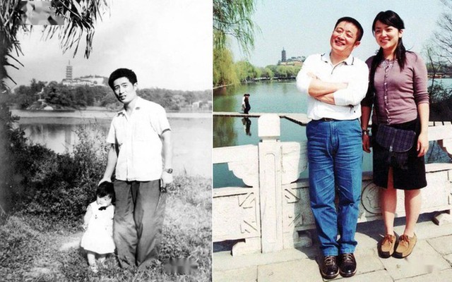 Bộ ảnh bố và con gái chụp ở cùng một địa điểm, cùng một ngày suốt 40 năm: Xem đến ảnh cuối là bật khóc