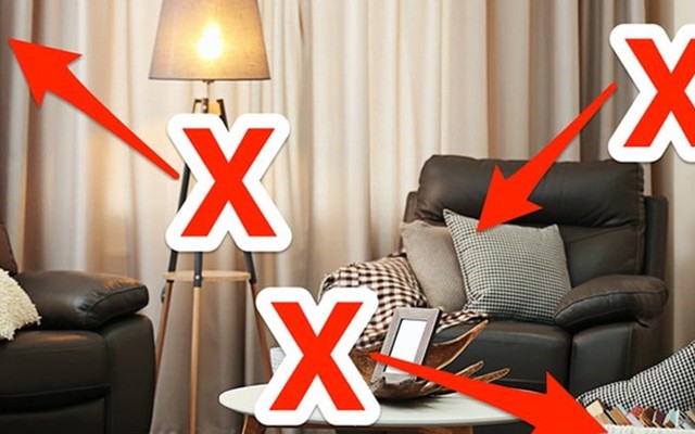 10 lỗi thiết kế nội thất khiến căn nhà kém sang
