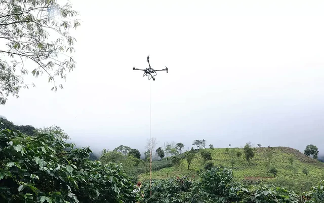 UAV lên nương, gỡ khó cho nông nghiệp Điện Biên