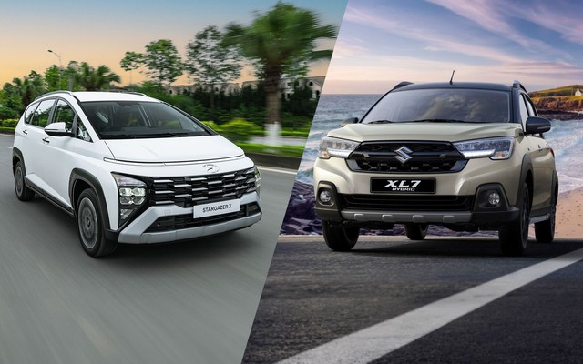 Chọn Hyundai Stargazer X hay Suzuki XL7 hybrid trong tầm giá 600 triệu đồng?