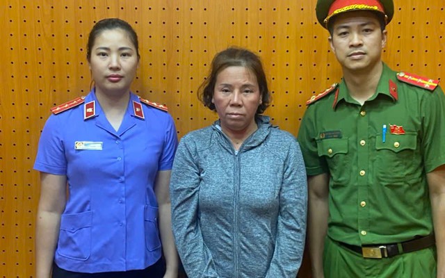 Thi hành lệnh bắt tạm giam người bán thuốc Đông y Lê Thị An SN 1970