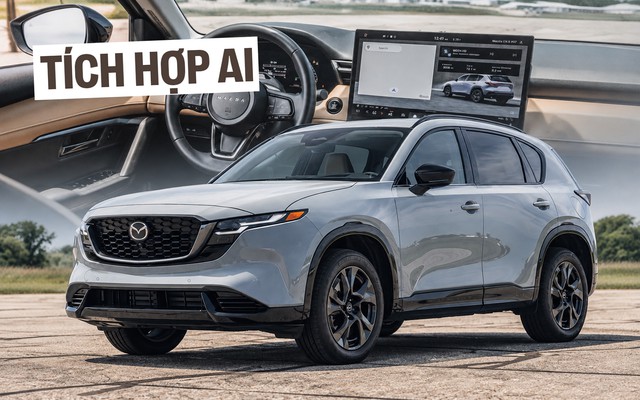 Mazda CX-5 đời mới sắp ra mắt Việt Nam vừa có bản nâng cấp quốc tế: Giá quy đổi từ 817 triệu đồng, tích hợp AI để ra lệnh giọng nói