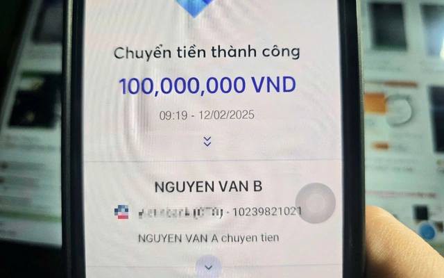 Công an sẽ điều tra khi phát hiện tài khoản ngân hàng có các lệnh chuyển tiền như sau