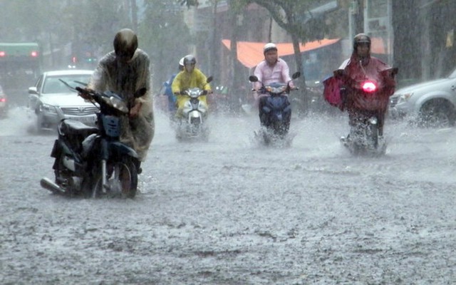 Ngày mai, nhiều khu vực sẽ có mưa to đến rất to