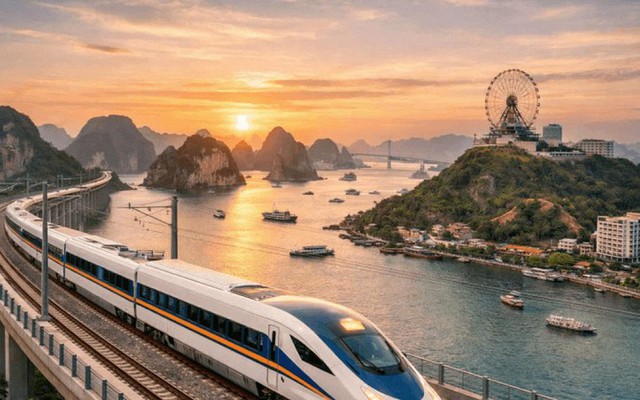 Lần đầu tiên, Việt Nam làm tuyến tàu 350km/h chạy liên tỉnh, Hà Nội đi Hạ Long chỉ khoảng 30 phút, vốn hơn 147.000 tỷ