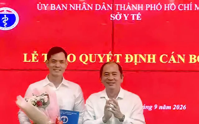 Sở Y tế TPHCM có Chánh văn phòng mới sau gần 2 năm bỏ trống