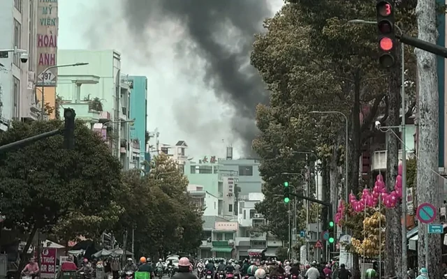 Cháy nhà ở TPHCM