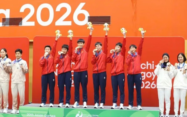 Chốt thứ hạng chung cuộc của đoàn Việt Nam tại ASIAD 2026