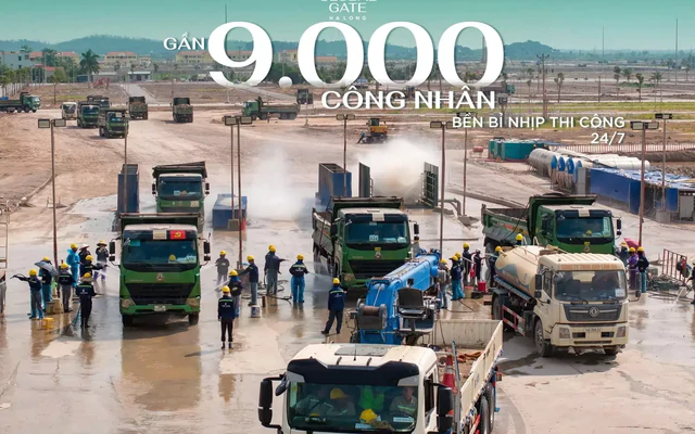 Tỷ phú Phạm Nhật Vượng đang cho 9.000 người, 2.000 máy móc “phủ kín” siêu dự án 18 tỷ USD, Đại lộ Thiên đường dần lộ diện