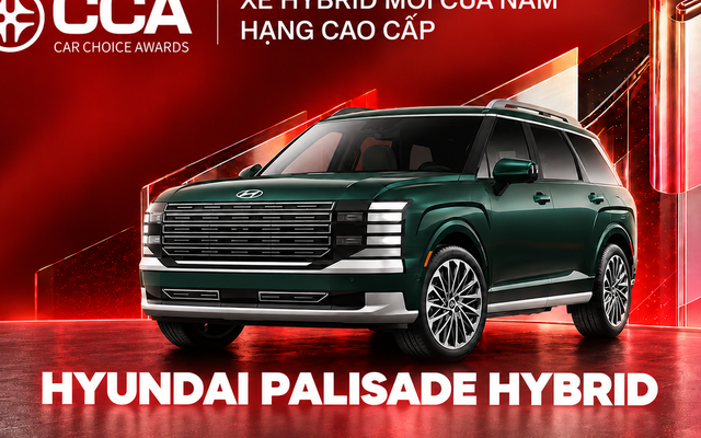 Hòa điểm chuyên môn, Hyundai Palisade Hybrid thắng giải 'Xe hybrid mới của năm - Hạng cao cấp' nhờ cộng đồng bình chọn áp đảo