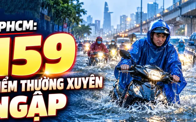 Nhận diện những điểm ngập thường xuyên ở TPHCM