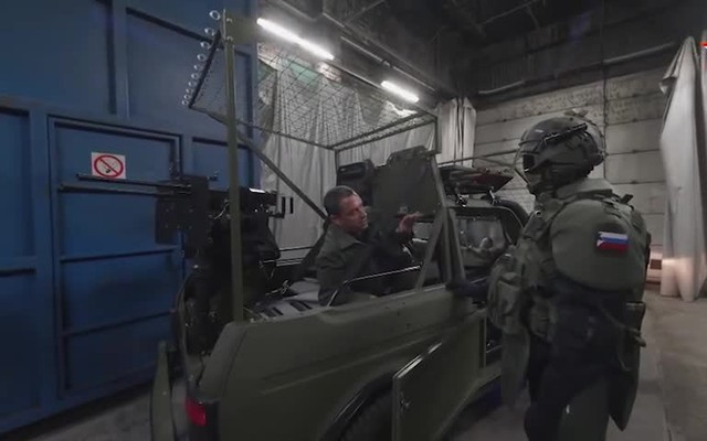 Hé lộ xe bọc thép Tachanka phát triển từ dòng xe Niva huyền thoại