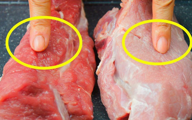 Lời khuyên đến tất cả những người hay mua thịt lợn khi đi chợ