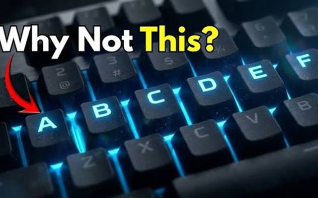 Vì sao bàn phím không xếp lần lượt từ A–Z?