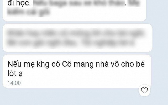 Tin nhắn đầu giờ chiều của cô giáo ở TP.HCM khiến bà mẹ rưng rưng xúc động: Không ngờ cô lại tinh tế đến thế này!